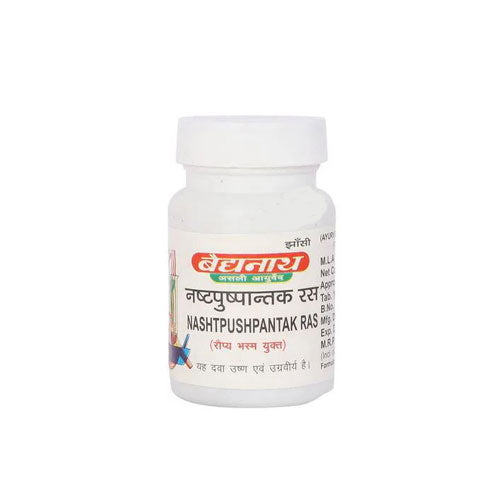 Baidyanath (Jhansi) Nashtpushpantak Ras 80 Tablets