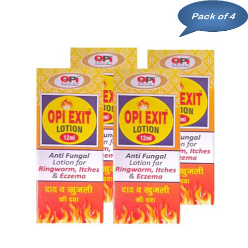 Opi Group Opi Exit Lotion 12 Ml (Pack Of 4)