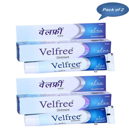 Alnavedic Velfree Ointment 30 Gm (Pack Of 2)