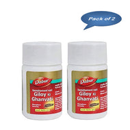 Dabur Giloy Ki Ghan Vati 40 Tablets ( Pack Of 2 )
