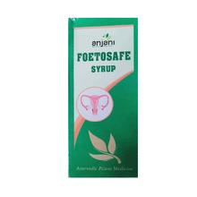 Anjani Pharmaceuticals Foetosafe Syrup 200 Ml | Ayurvedic Pregnancy Support, Foetal Nourishment & Uterine Tonic