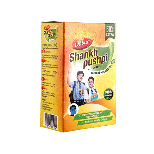 Dabur Shankh Pushpi Syrup 450 Ml With Free 225 Ml