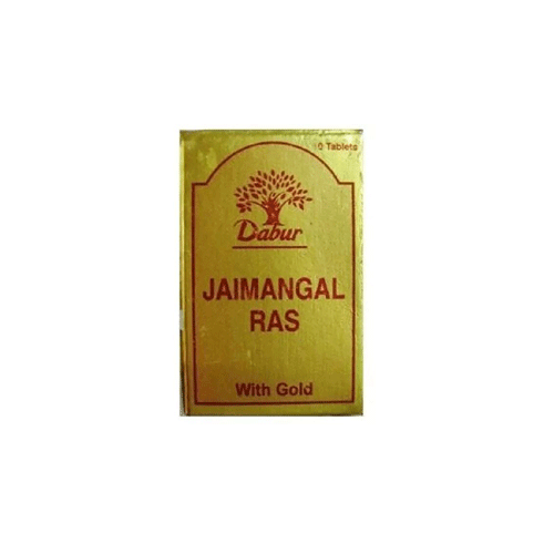 Dabur Jaimangal Ras With Gold 10 Tablets