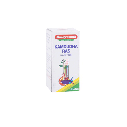 Baidyanath (Jhansi) Kamdudha Ras (With Pearl) 50 Tablets