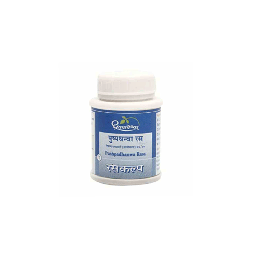 Dhootapapeshwar Pushpadhanwa Rasa 500 Tablets