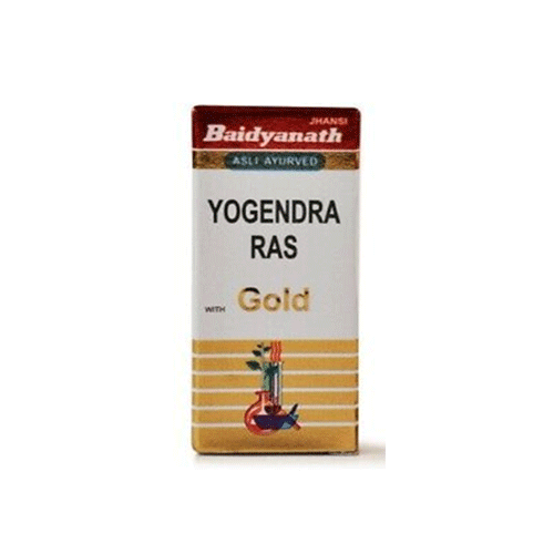 Baidyanath (Jhansi) Yogendra Ras With Gold 5 Tablets