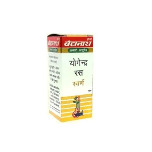 Baidyanath (Jhansi) Yogendra Ras With Gold 10 Tablets
