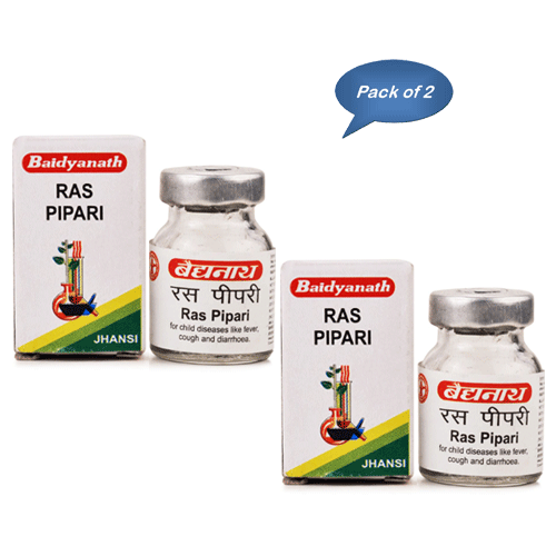 Baidyanath (Jhansi) Ras Pipari 2.5 Gm (Pack Of 2)