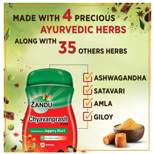 Zandu Chyavanprash Avaleha Jaggery 900 Gm