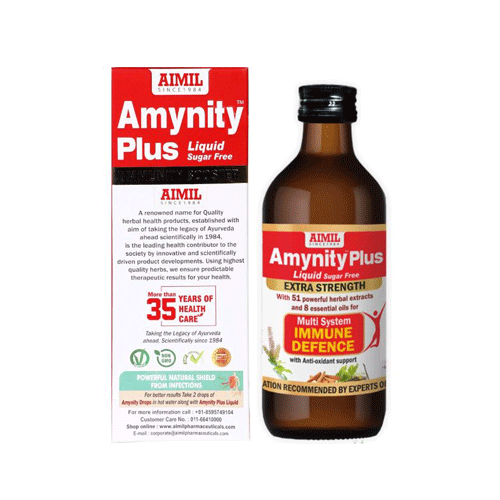 Aimil Amynity Plus Liquid Sugar Free 200 Ml