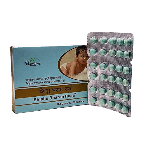 Dhootapapeshwar Shishu Bharan Rasa 30 Tablets