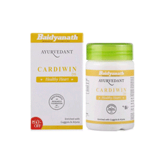 Baidyanath (Jhansi) Cardiwin DS 60 Tablets | Ayurvedic Double Strength Heart & Cardiac Health Support Tablets