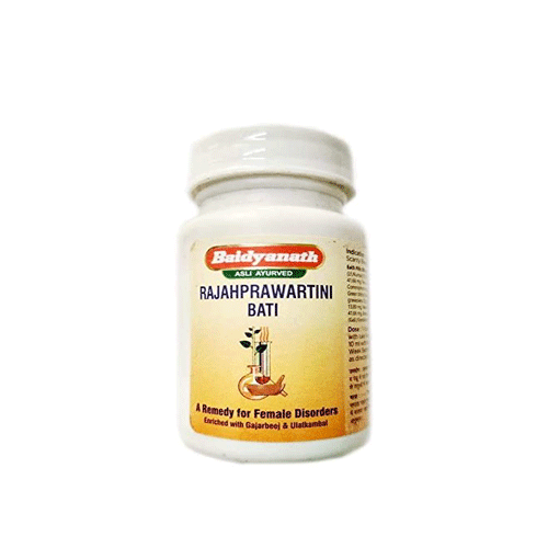 Baidyanath (Jhansi) Rajahprawartini Bati 80 Tablets