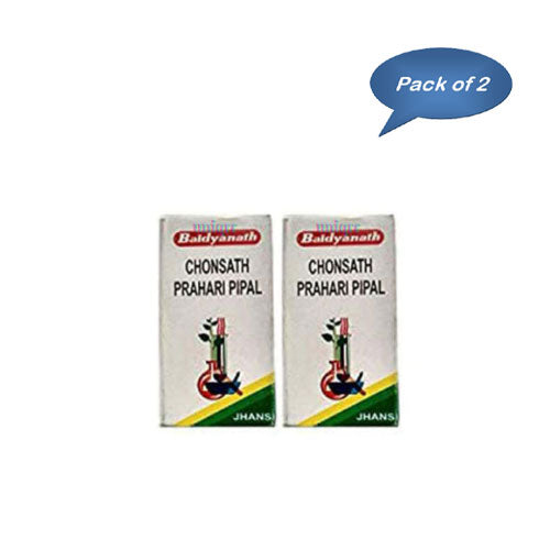Baidyanath (Jhansi) Chonsath Prahari Pipal 10 Gm (Pack of 2)