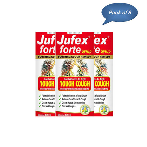 Aimil Jufex Forte Syrup 100 Ml (Pack of 3)