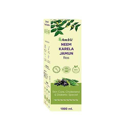 Ambic Neem Karela Jamun Ras 1000 Ml