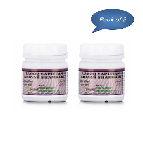 New Shama Laooq Sapistan Khayar Shambari 125 Gm (Pack Of 2)
