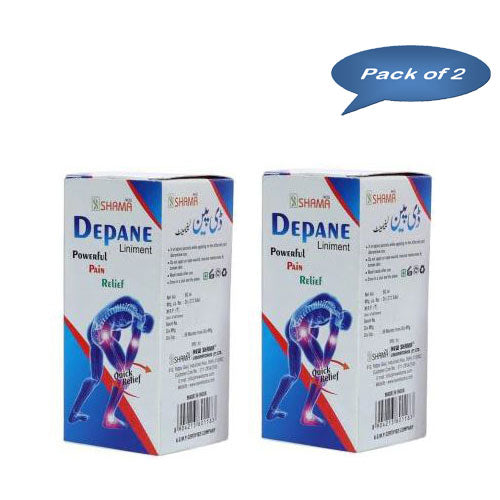New Shama Depane Liniment 60 Ml (Pack Of 2)