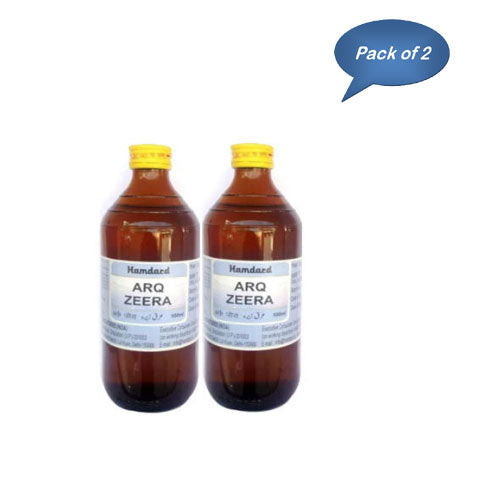 Hamdard Arq Zeera 500 Ml (Pack of 2)