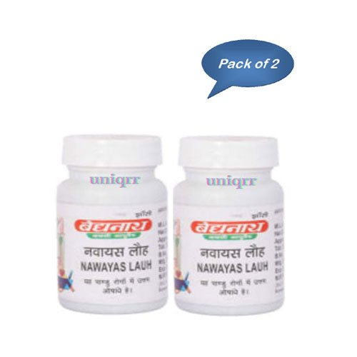 Baidyanath (Jhansi) Nawayas Lauh 40 Tablets(Pack of 2)