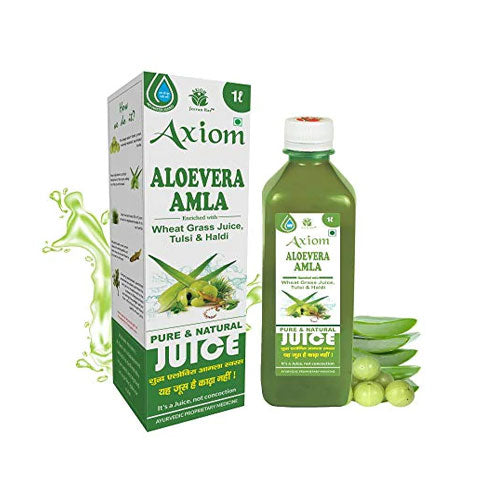 Axiom Ayurveda Aloevera Amla Juice 1 Ltr