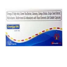 Opi Group Energy-5G 10 Capsules | Ayurvedic 5-Herb Energy Boost, Stamina Enhancement & Male Vitality Capsules