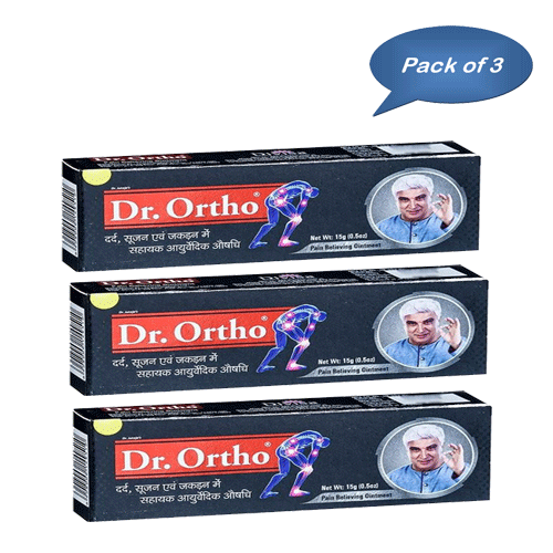 Divisa Dr. Ortho Ointment 15 Gm (Pack Of 3)