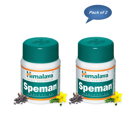 Himalaya Speman 60 Tablets (Pack Of 2)