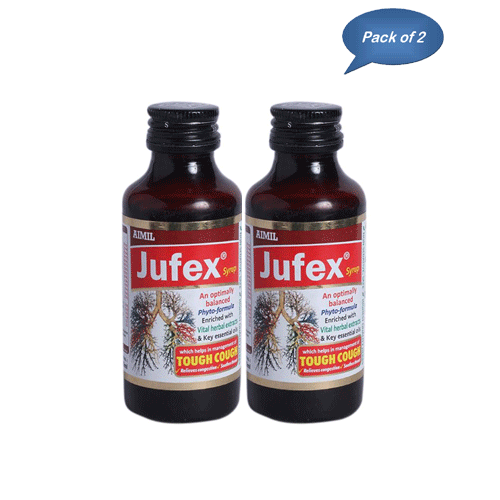 Aimil Jufex Syrup 100 Ml (Pack of 2)