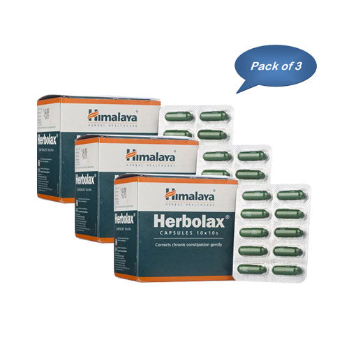 Himalaya Herbolax 10 Capsules (Pack of 3)