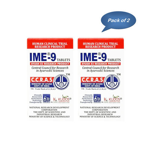 Kudos Ime-9 60 Tablets (Pack Of 2)