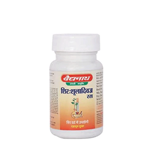 Baidyanath (Jhansi) Shirahshuladiwajra Ras 40 Tablets