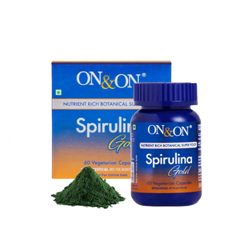 On & On Spirulina Gold Vegetarian 60 Capsules