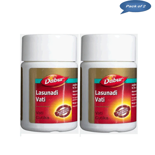 Dabur Lasunadi Vati 40 Tablets(Pack of 2)