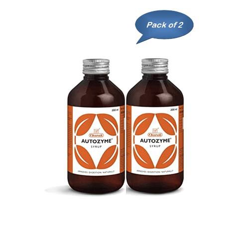 Charak Pharma Autozyme Syrup 200 Ml (Pack of 2)