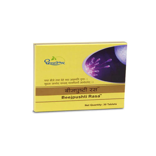 Dhootapapeshwar Beejpushti Rasa 30 Tablets