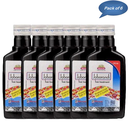 Wheezal Jaborandi Hair Treatment Oil 110 Ml (Pack Of 6)