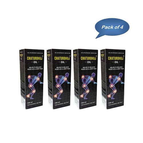 Chaturbhuj Pharmaceuticals Oil 100 Ml (Pack Of 4)