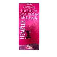 Opi Group Hemplus Syrup 300 Ml | Ayurvedic Iron + B12 + Folic Acid Anti-Anaemia, Haemoglobin Builder & Blood Tonic