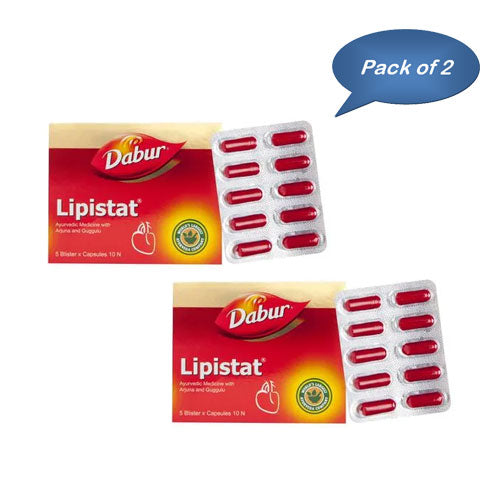Dabur Lipistat 10 Capsules (Pack Of 2)