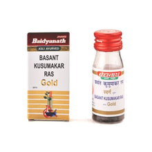 Baidyanath (Jhansi) Basant Kusumakar Ras Gold 50 Tablets | Supreme Classical Ayurvedic Gold Bhasma Diabetes & Rasayana