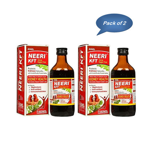 Aimil Neeri Kft Sugar Free Syrup 200 Ml (Pack of 2)
