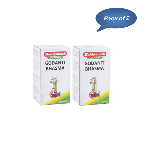 Baidyanath (Jhansi) Godanti Bhasma 5 Gm(Pack of 2)