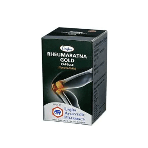 Unjha Ayurvedic Pharmacy Rheumaratna Gold 30 Capsules