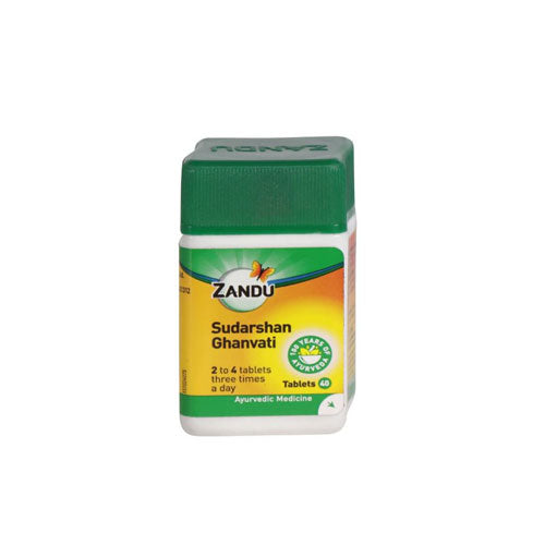 Zandu Sudarshan Ghanvati 40 Tablets