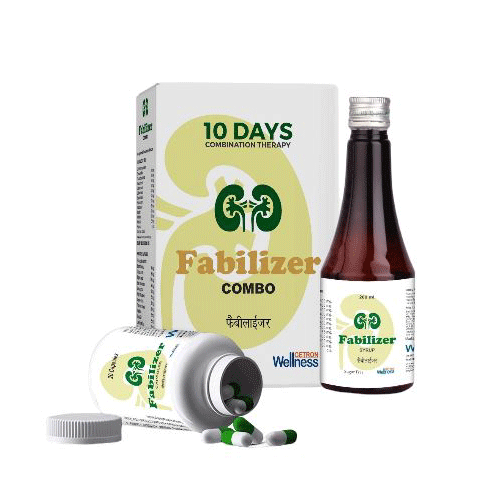 Getron Wellness Fabilizer Combo Of 200 Ml Syrup And 20 Capsules