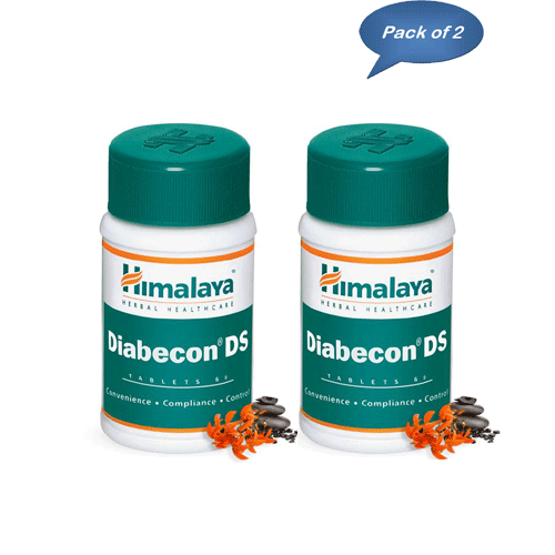 Himalaya Diabecon Ds 60 Tablets (Pack Of 2)