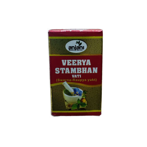 Anjani Pharmaceuticals Veerya Stambhan Vati (Swarna - Raupya Yukt) 10 Tablets