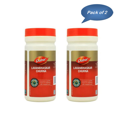 Dabur Lavan Bhaskar Churna 60 Gm (Pack Of 2)