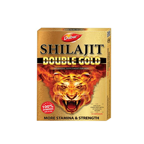 Dabur Shilajit Double Gold 10 Capsules